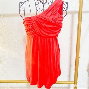 S - Cynthia Rowley one shoulder top